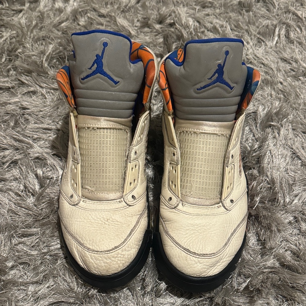Jordan Sneakers Cream and Blue